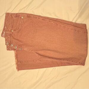 Cat & Jack Button Fly Jeans in Pink